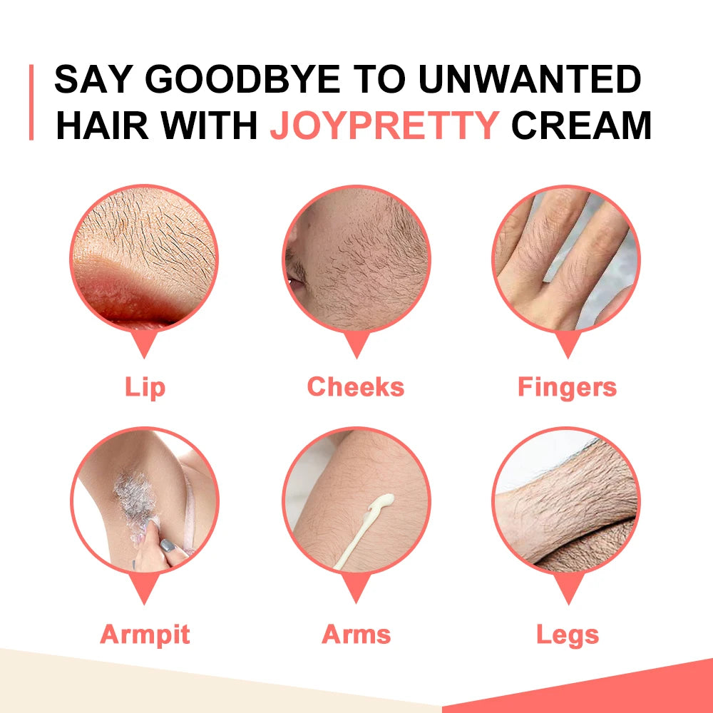 JoyPretty Body & Facial Hair Removal Cream