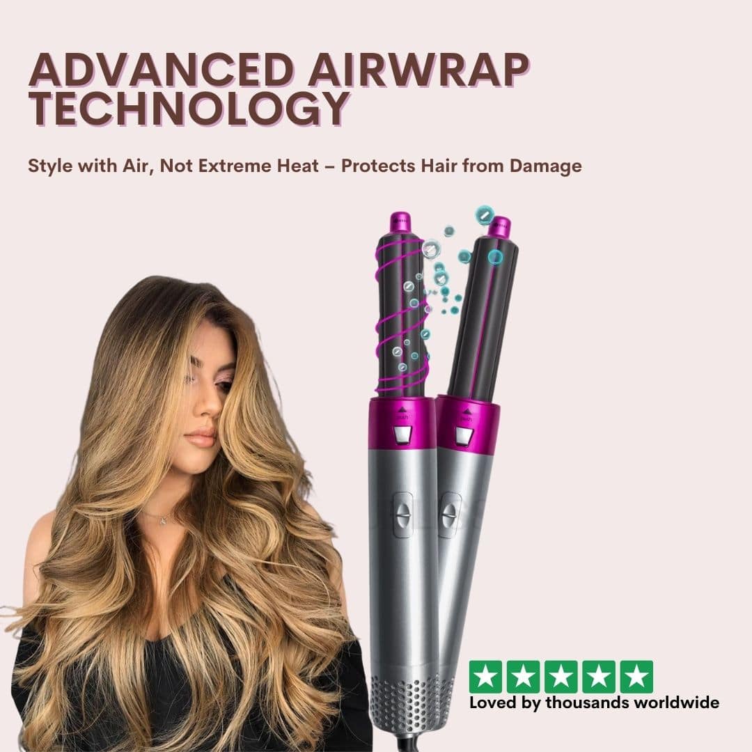 JoyPretty™ Airwrap Hair Curler & Styler Set