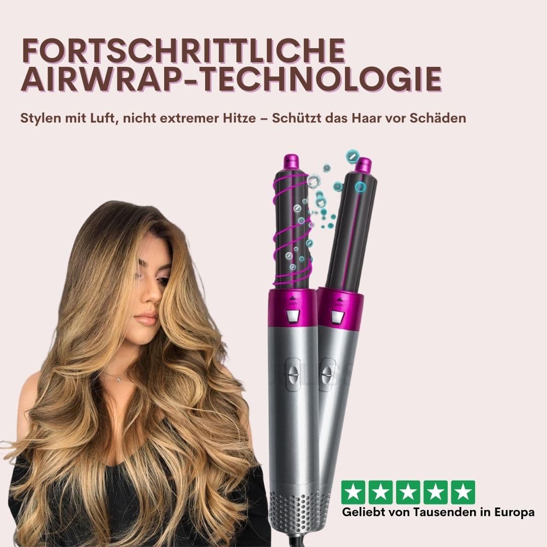 JoyPretty™ Airwrap Lockenwickler & Styler Set